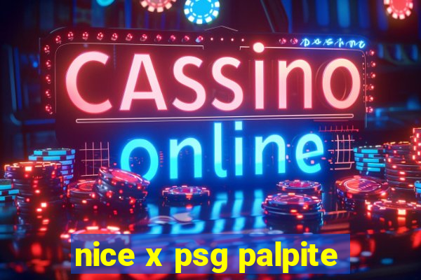 nice x psg palpite